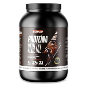 Proteína Vegetal - 1 Kg / 33 Servicios, Brownie Chocolate