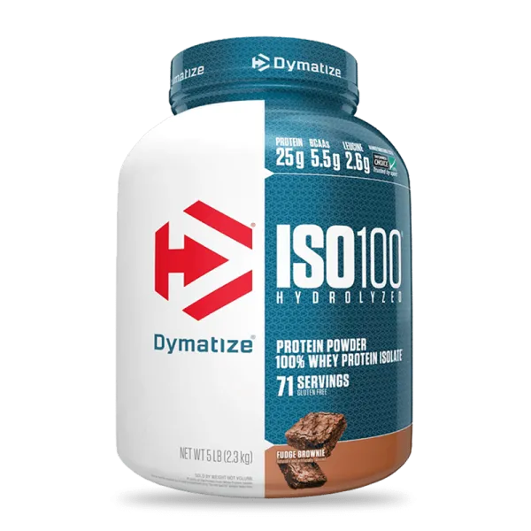 Dymatize Proteina Iso 100 5 Lb Fudge Brownie