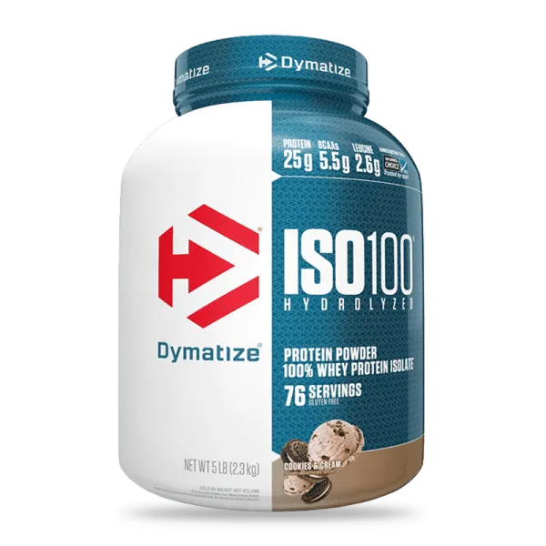 Dymatize Proteina Iso 100 5 Lb Cookies and Cream
