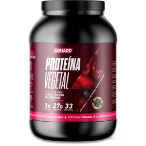 Proteína Vegetal - 1 Kg / 33 Servicios, Frutos Del Bosque